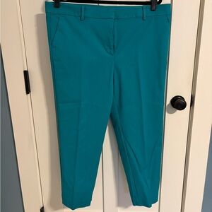 LOFT Vibrant Teal Ankle Pants